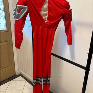 Red Superhero Kids Costume